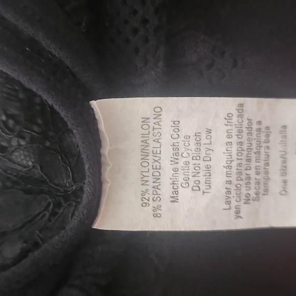 Lace Layering Short Sleeve Shirt. Size: S - Picture 5 of 6